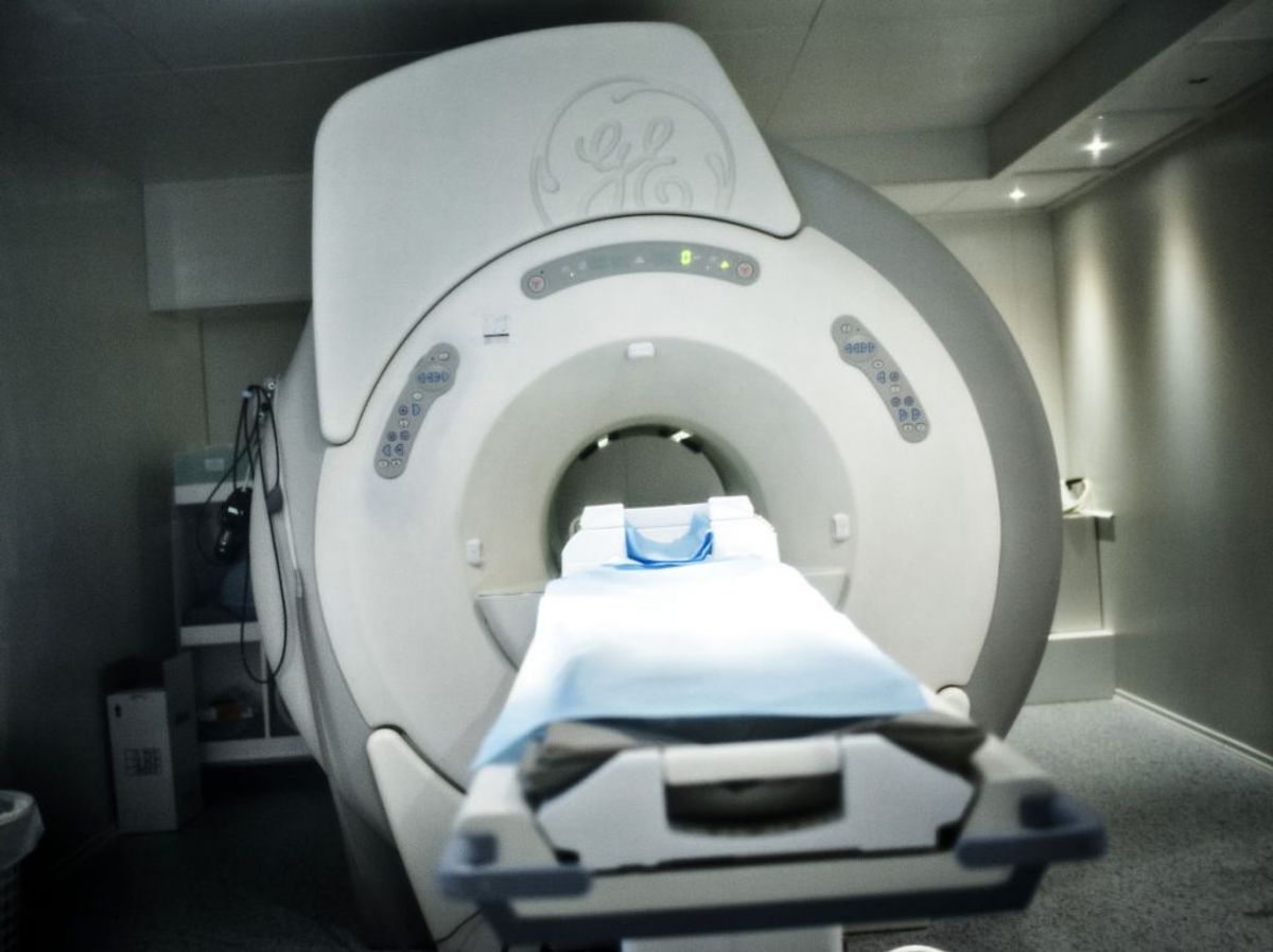 En blodprop i hjernen kan afsløres af en MR-scanner. Foto: Scanpix.