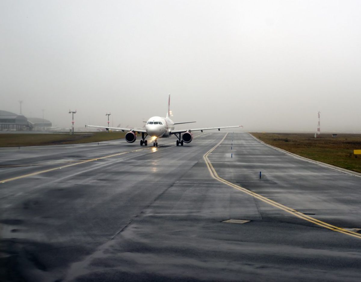 Flyet nåede ikke i mål. Genrefoto.