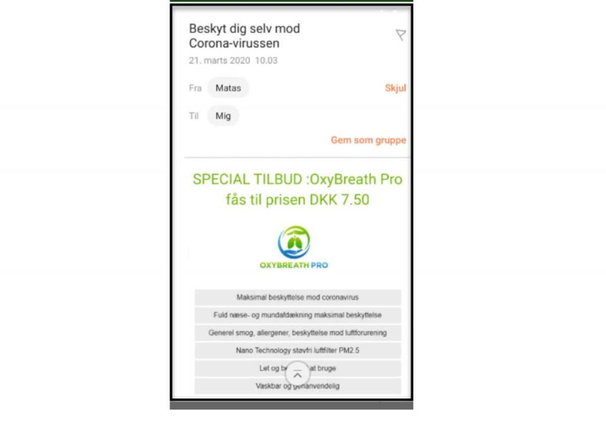MAtas fører ikke dette produkt. Foto: Mit Digitale Selvforsvar