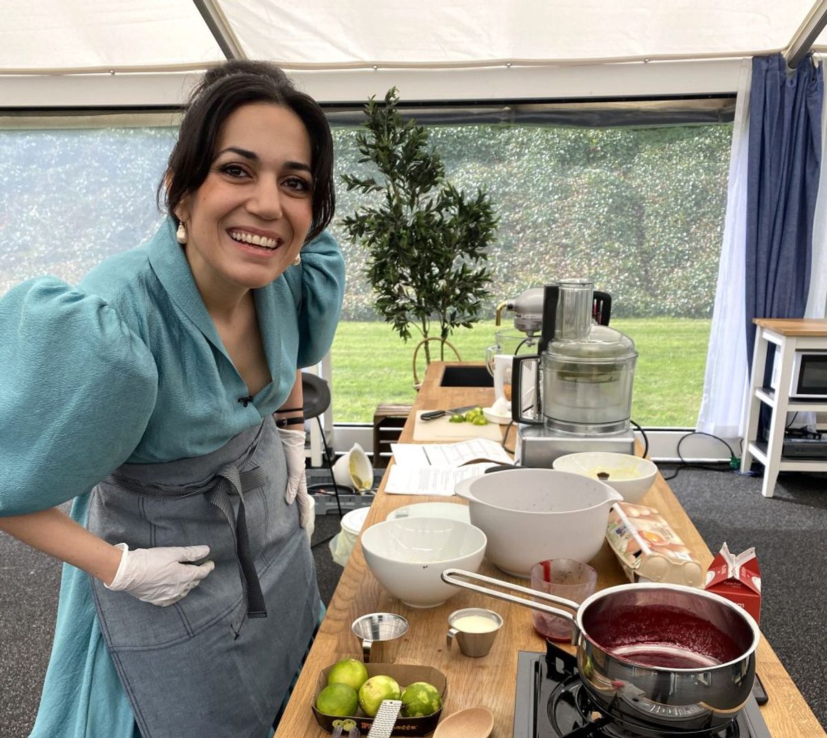 Alt gik galt – men der var overskud til smil. Foto: DR
