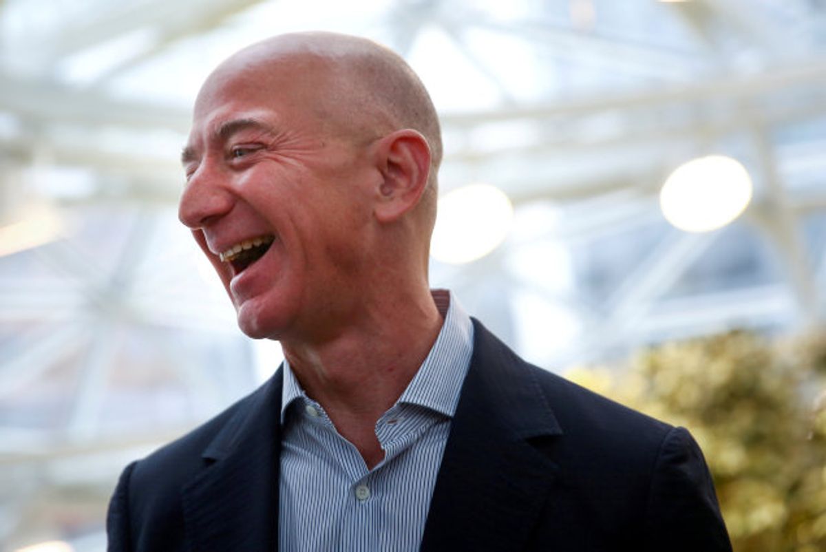 Nr. 1 – Jeff Bezoz, Amazon-stifter, er ifølge Forbes 113 milliarder dollar værd. Foto: Scanpix