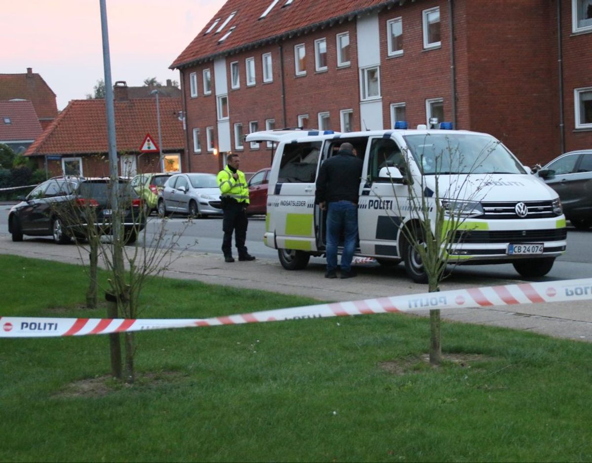 To personer dræbt – den ene af politiet. Foto: PResse-fotos.dk