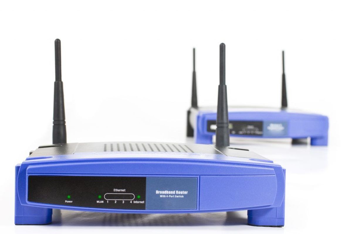 Router – cirka 50 kWh om året: 100 kroner. Arkivfoto.