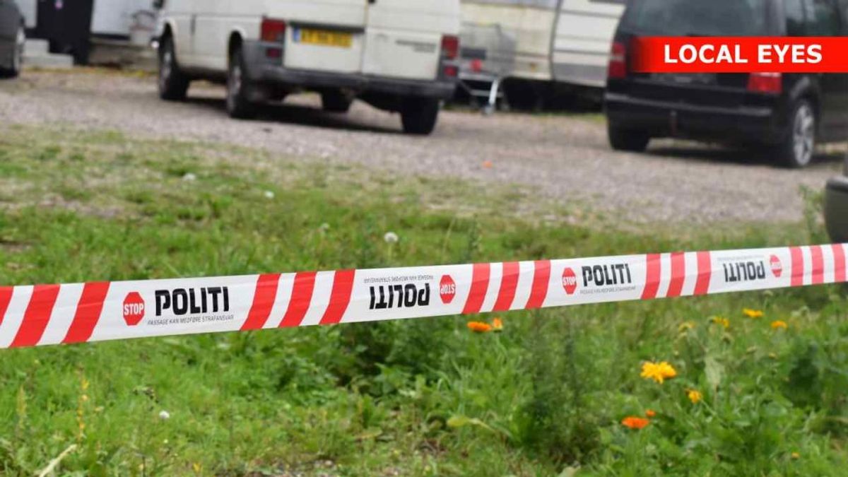 Politiet efterforsker fortsat på ejendommen på Mullerupvej. Klik for flere billeder. Foto: Local Eyes