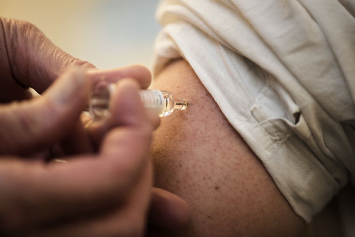 Sæsonen for influenza står for døren, og det får sundhedsmyndighederne til at opfordre udsatte grupper til at tage imod tilbuddet om gratis vaccine. (Arkivfoto). Foto: Kristian Djurhuus/Scanpix
