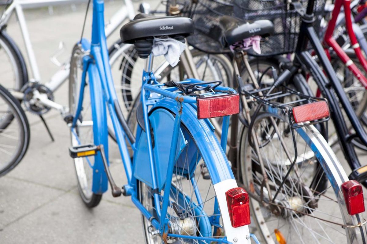 To procent er cykler og to procent er ‘øvrige ting’. Foto: Colourbox.