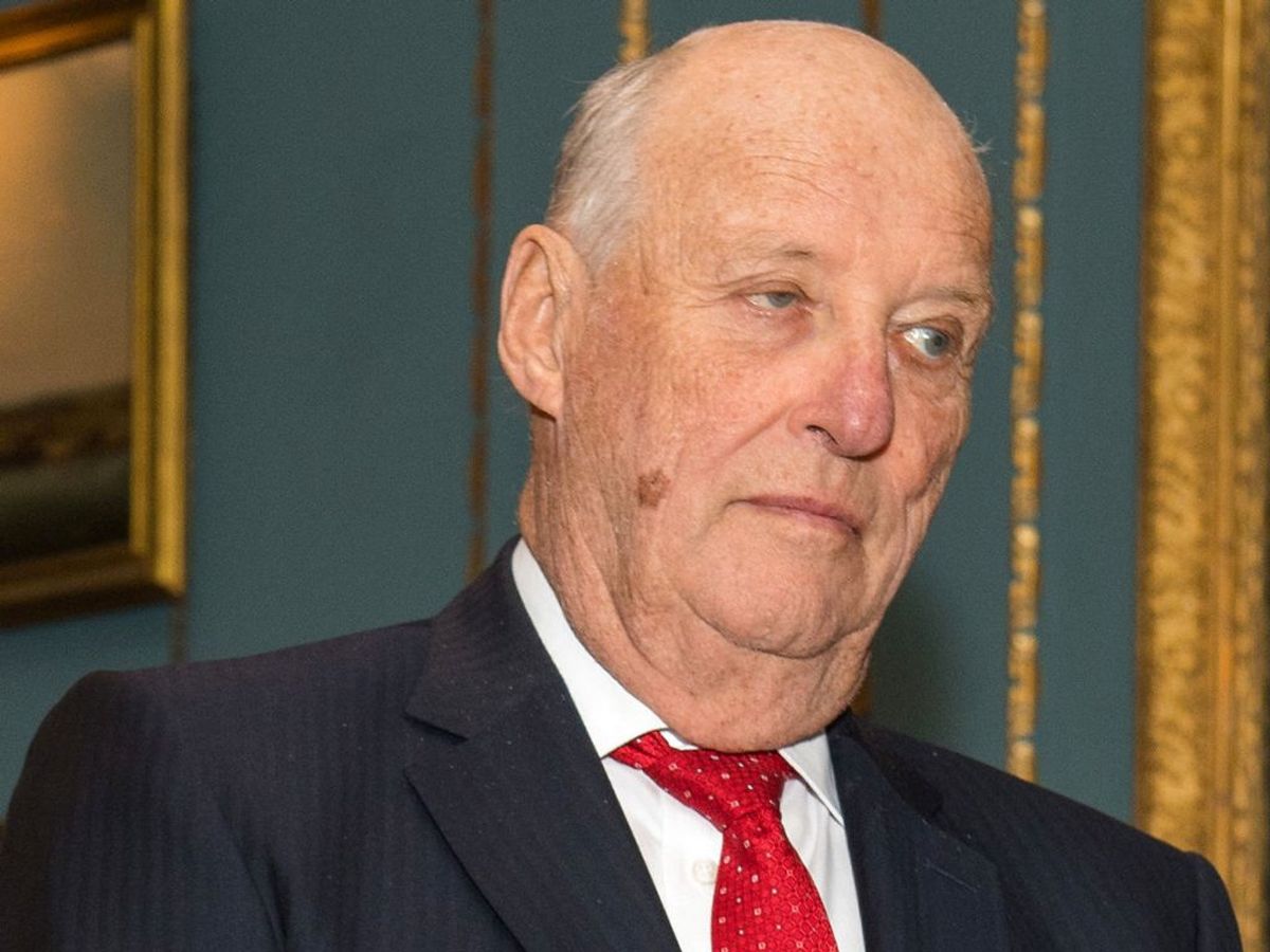 Kong Harald er indlagt. KLIK for mere. Foto: Dominic Lipinski/Scanpix.