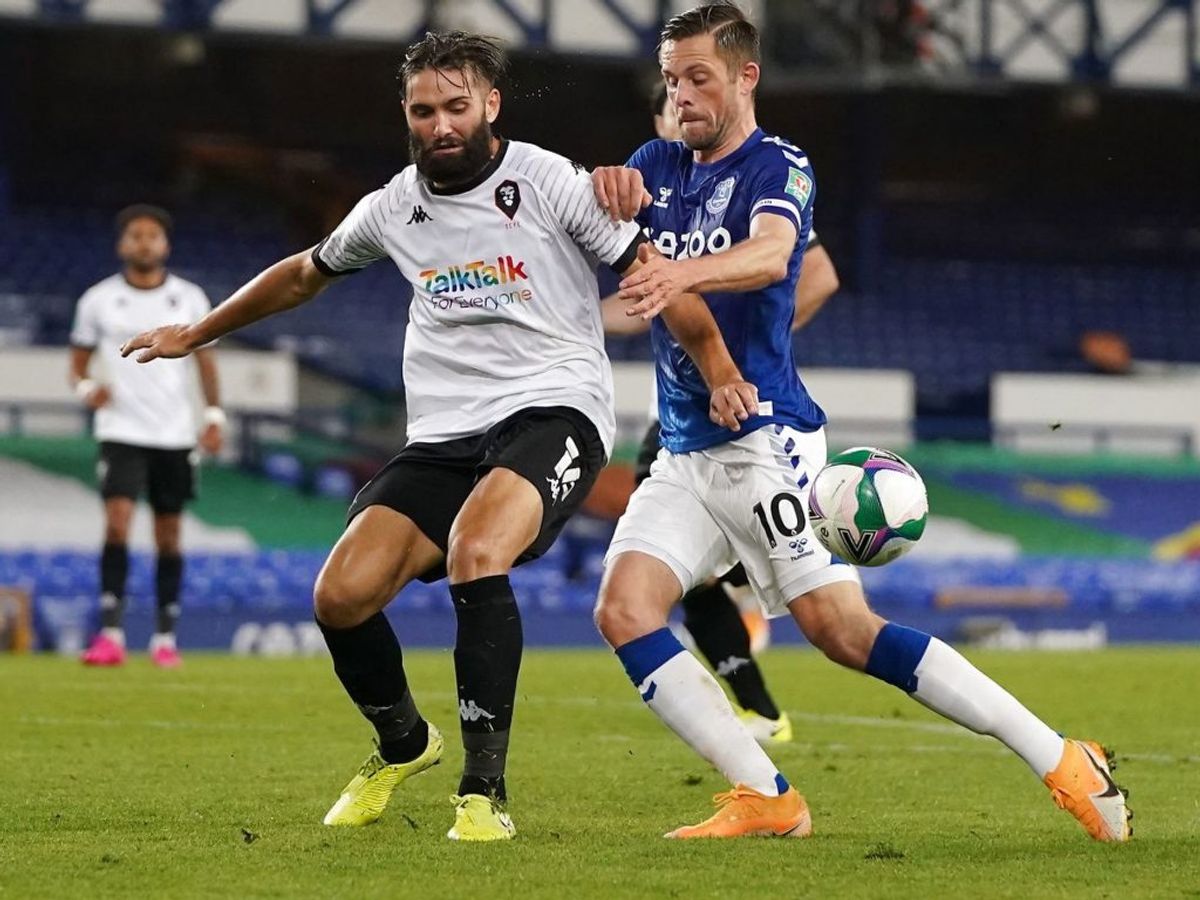 Gylfi Sigurdsson har ikke kommenteret dødsfaldet offentligt. Foto: Pool via REUTERS/Jon Super