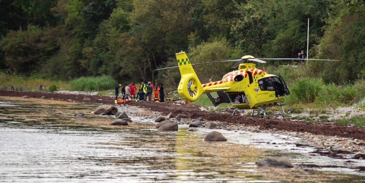 En dykker er død i en ulykke i Fynshav. Foto: Presse-fotos.dk.