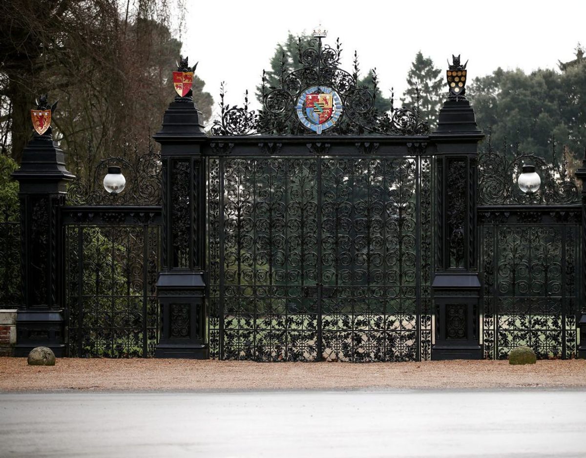 Sandringham Estate, der er et af majestætens favorit landsteder, er beliggende i West Norfolk i det østlige England. Foto: Scanpix/REUTERS/Chris Radburn