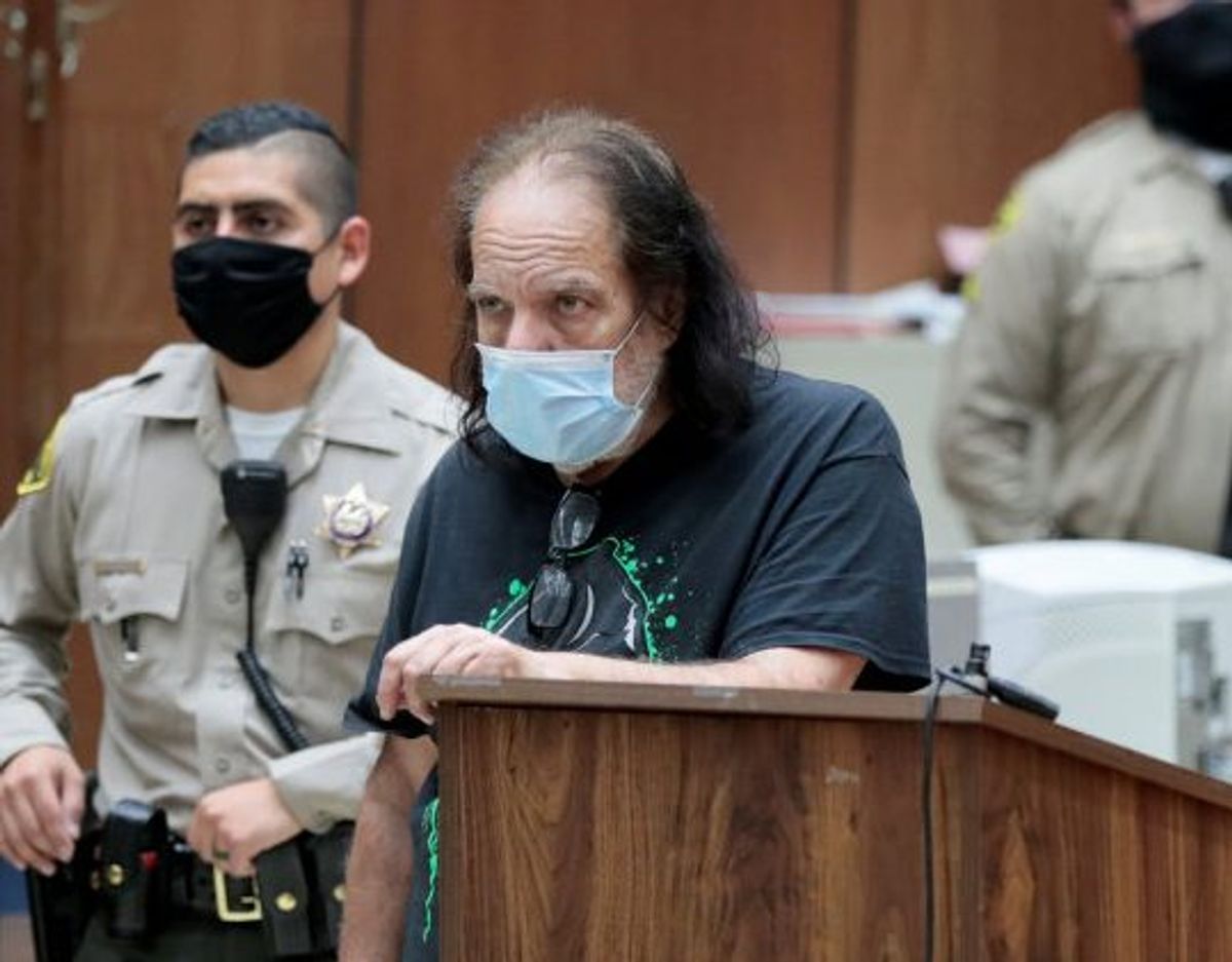 Skuespiller Ron Jeremy nægtede sig i juni skyldig i alle anklager mod ham. (Arkivfoto) Foto: Pool New/Reuters