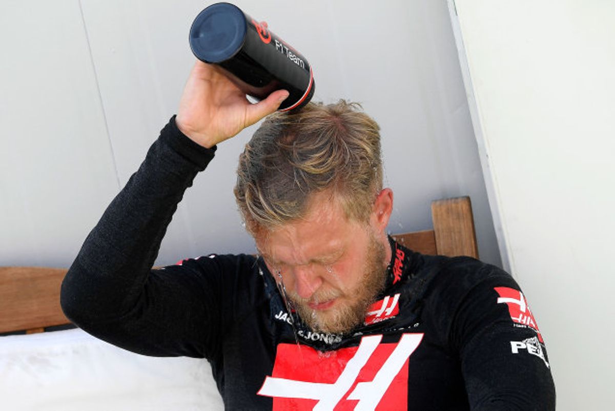 Kevin Magnussen og Haas er med i den nye Formel 1-aftale, som alle hold onsdag har skrevet under på. Foto: Josep Lago/AFP