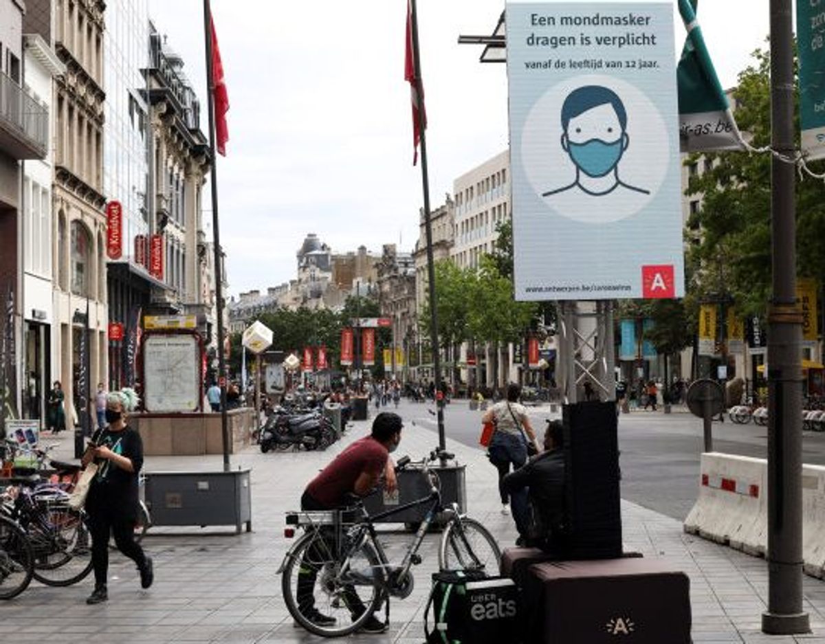De seneste uger har der været stigende smitte i Belgien, hvilket især har ramt Antwerpen. (Arkivfoto) Foto: Bart Biesemans/Reuters