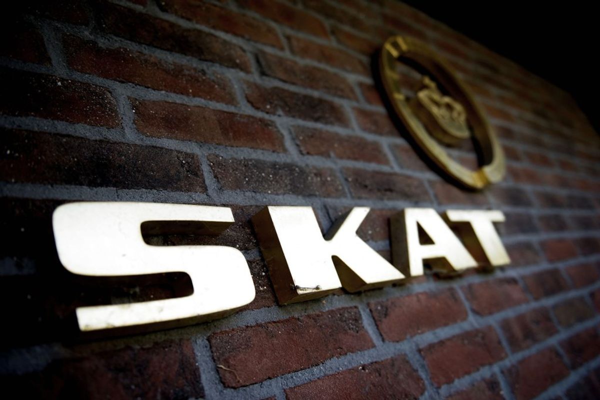 I nogle opkaldene udgiver personer sig for at være fra SKAT. Foto: Scanpix (Foto: ERIK REFNER/Ritzau Scanpix)