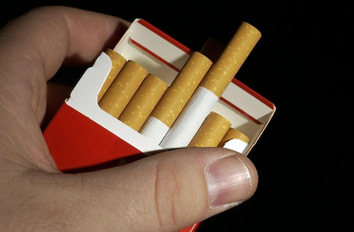 Cigaretter: 800 styk. Dog ikke fra Bulgarien, Kroatien, Litauen og Ungarn. Her er antallet 300 styk. Foto: Colourbox.