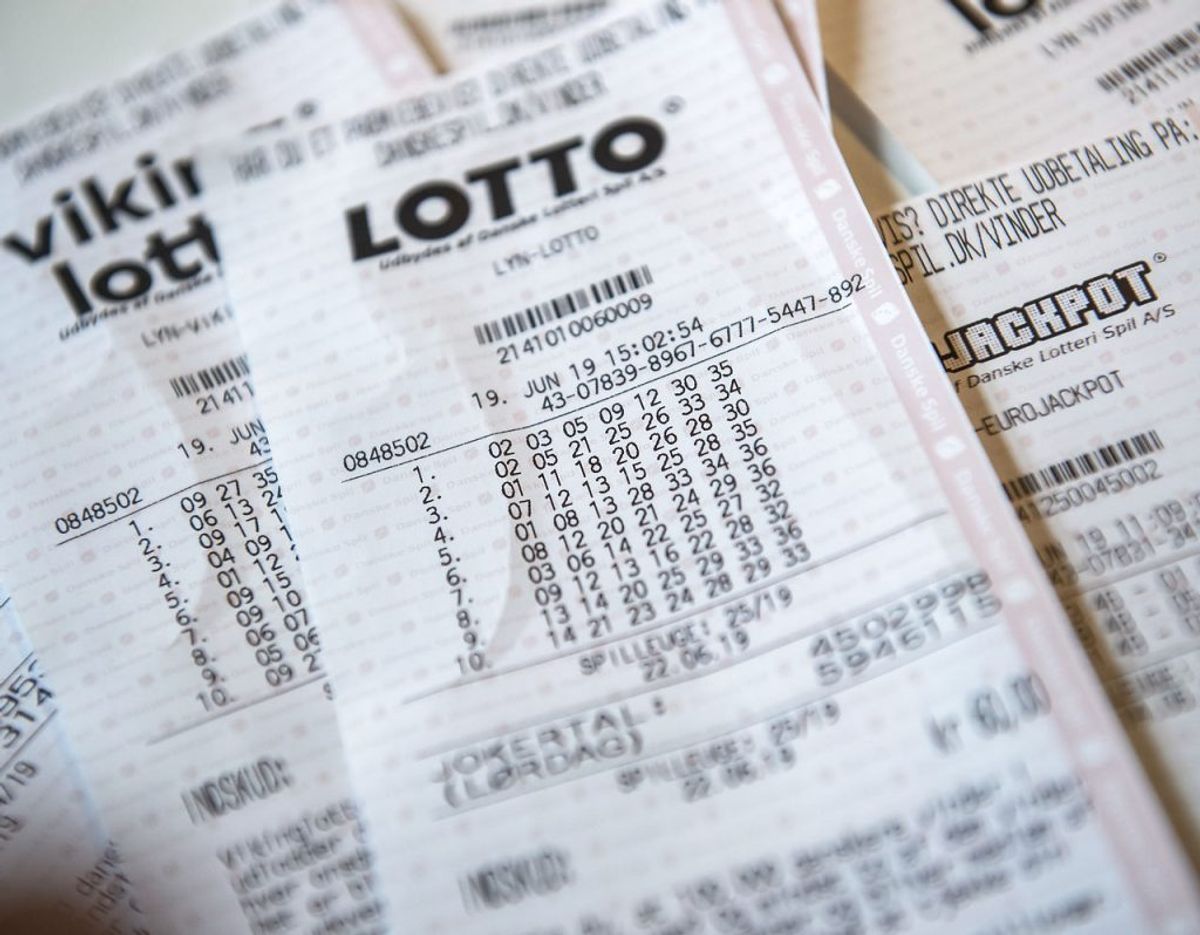 Manden blev tre millioner kroner rigere. Genrefoto: Scanpix.