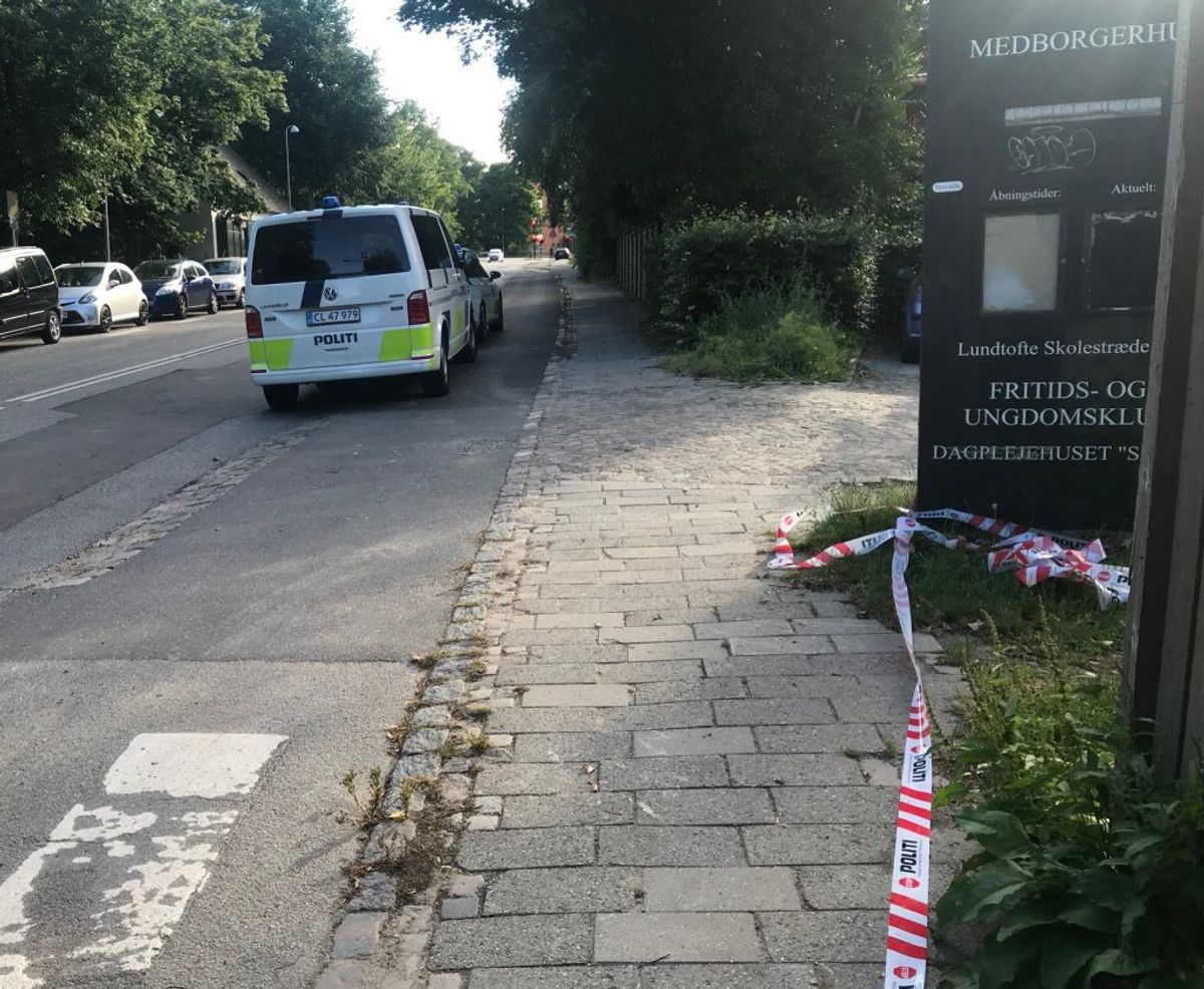 Den 24-årige var forbrændt på store dele af underkroppen. Foto: Presse-fotos.dk