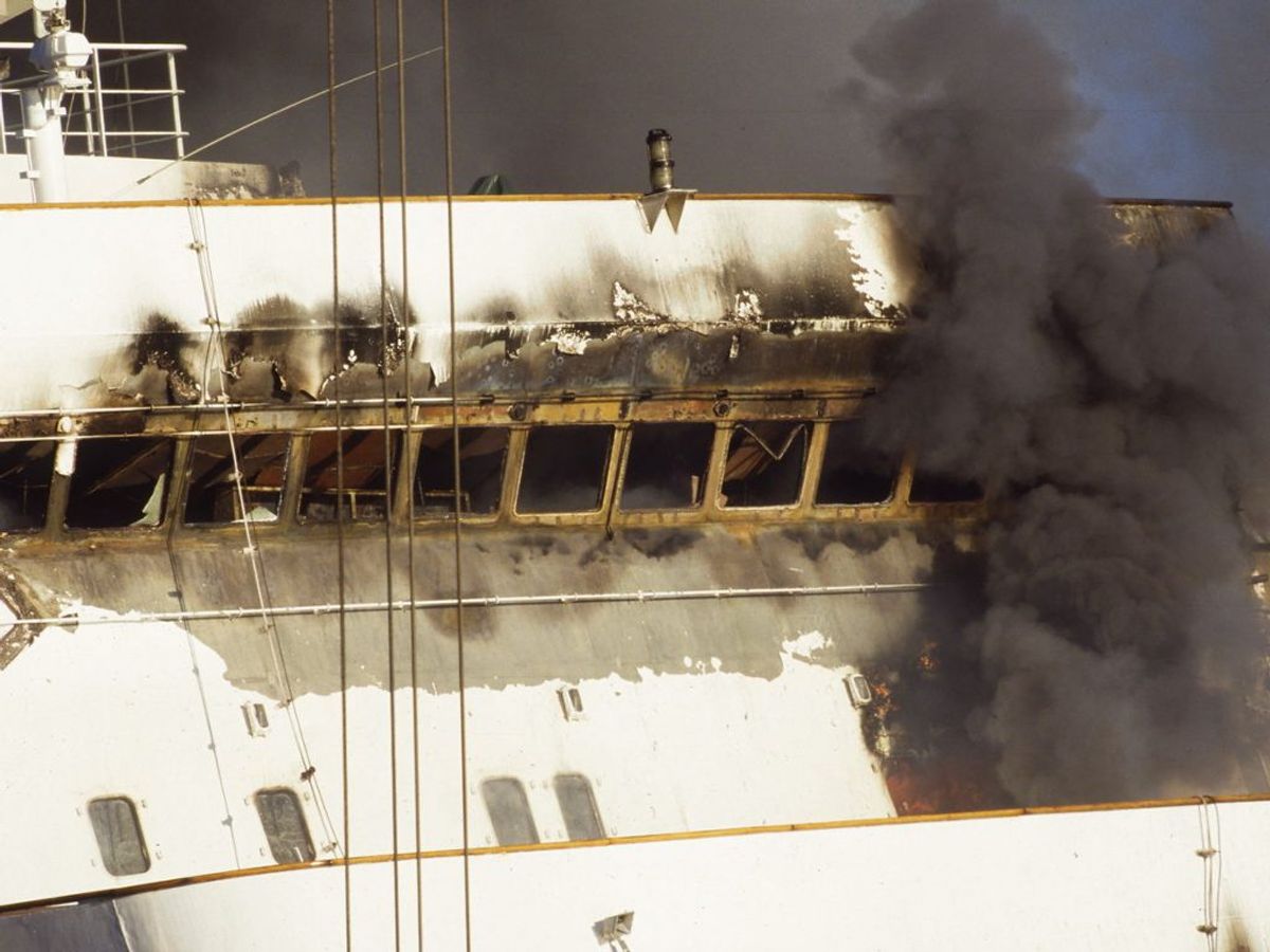Brand på færgen Scandinavian Star d. 7. april 1990. 158 mennesker omkom.