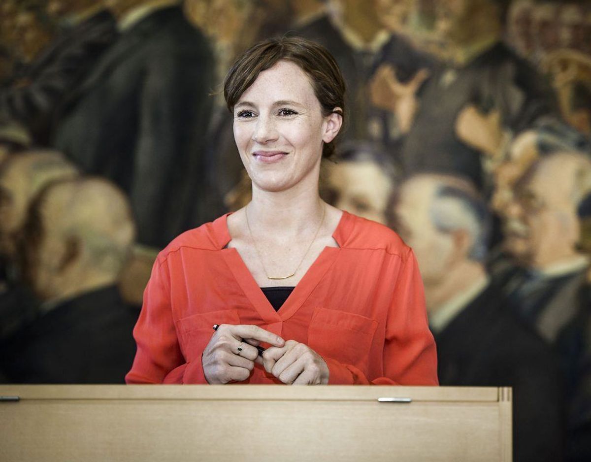 Lea Wermelin er Miljøminister. Foto: Scanpix