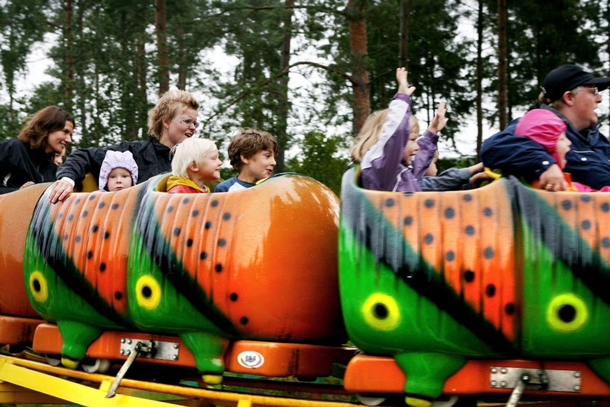 MÅ ÅBNE FRA 27. MAJ:
Udendørs forlystelsesparker. Foto: Flemming Krogh
