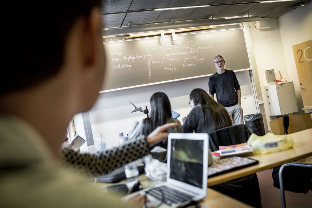 MÅ ÅBNE FRA 27. MAJ:
Ungdomsuddannelser som gymnasier og erhvervsuddannelser.
Foto: Scanpix.