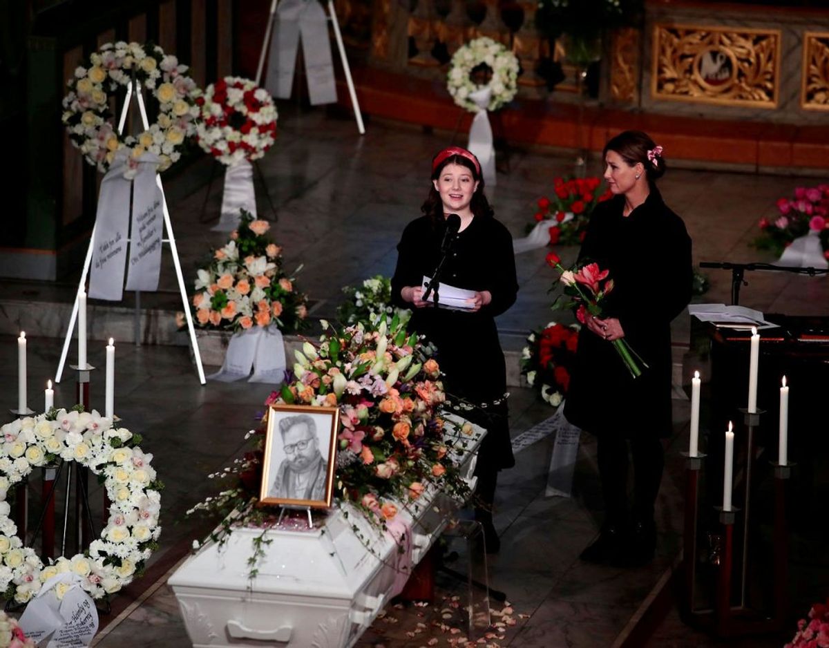 Tidligere har prinsessen også brugt netop den konto til at ytre sig om sin eksmands død. Foto: NTB Scanpix/Hakon Mosvold Larsen via REUTERS