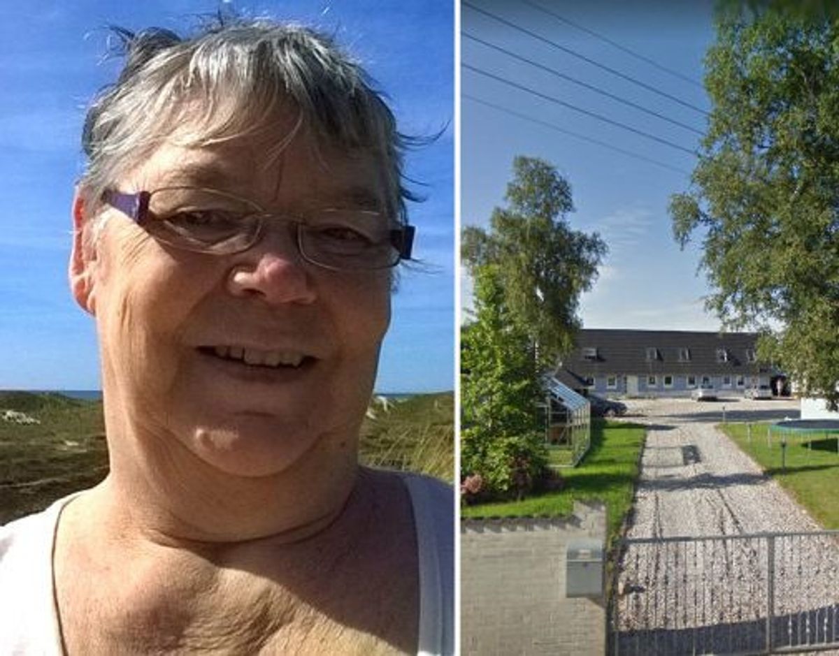 Inge-Lise Østergaard er bekymret for, hvad unge fra opholdsstedet Kanonen kan finde på. Hendes drøm er, at afdelingen i landsbyen Vissing flytter. Foto: Privat / Google Street View.