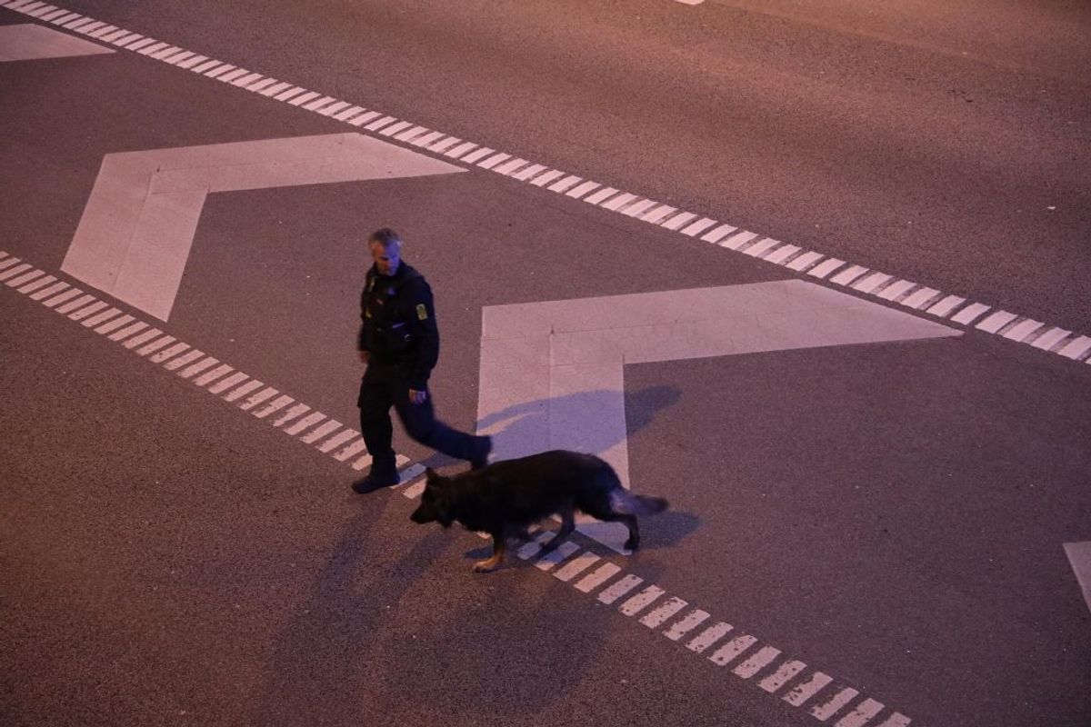 Motorring 3 er nu genåbnet efter en langvarig politiefterforskninG. KLIK FOR FLERE BILLEDER FRA STEDET. Foto: Presse-fotos.dk