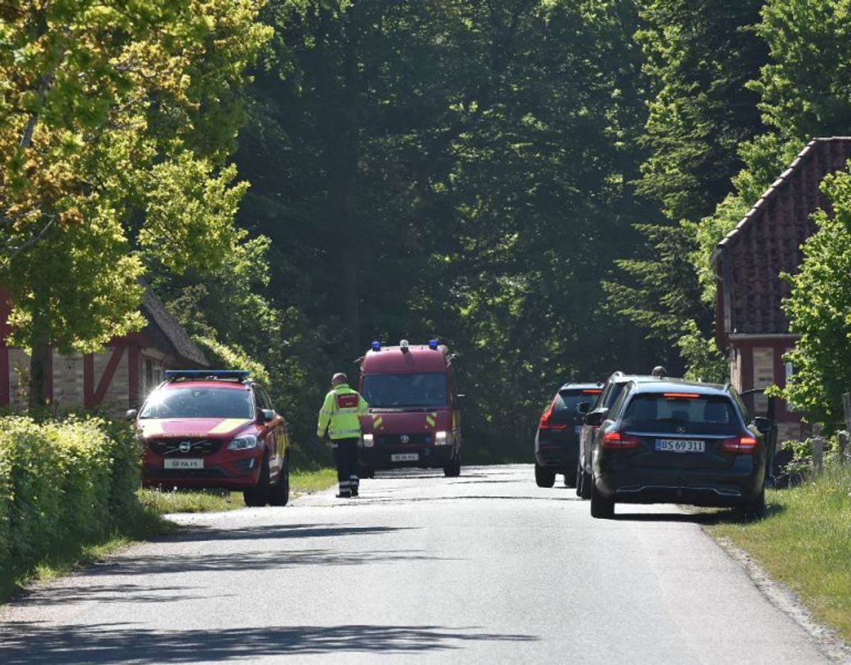 Årsagen til uheldet er ukendt. Foto: Presse-fotos.dk.