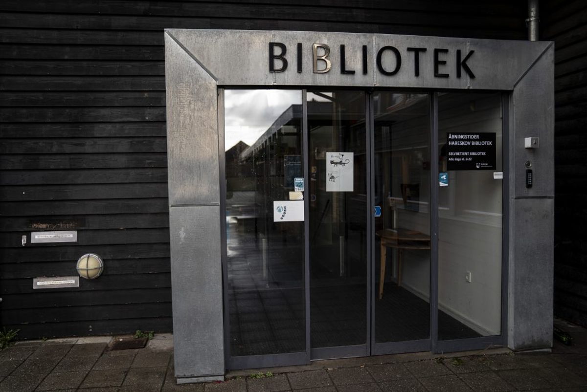 LAV SMITTERISIKO: Biblioteker, museer, arkiver og kunsthaller..(Foto: Liselotte Sabroe/Ritzau Scanpix)
