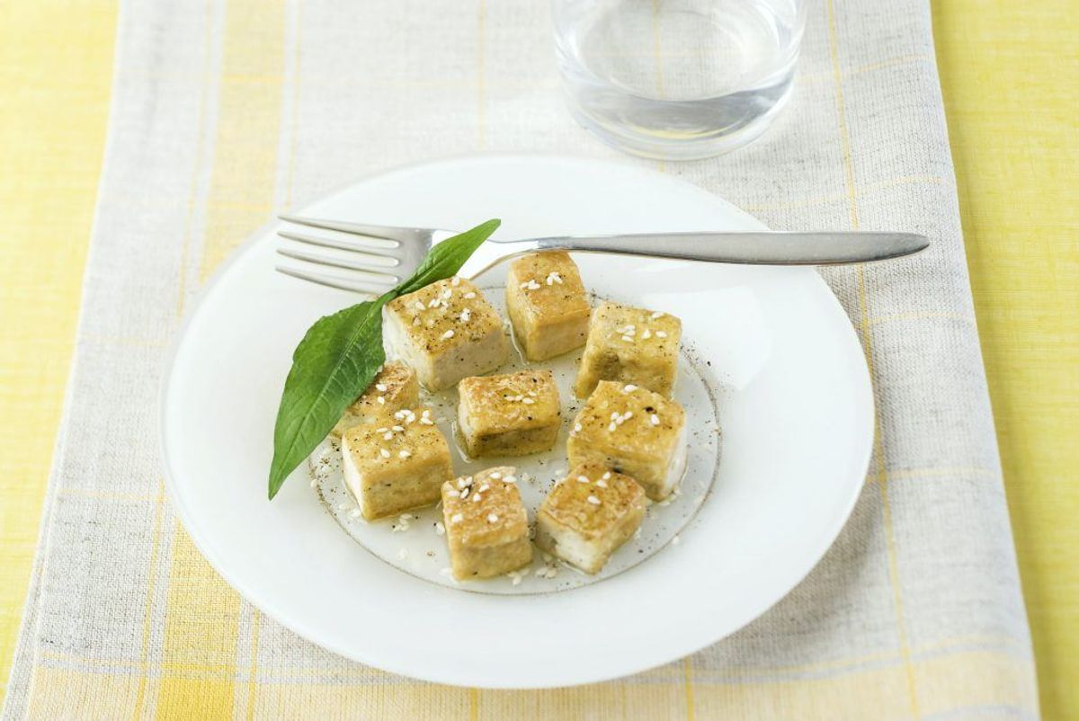 Tofu. Kilde: Videnskab.dk. Arkivfoto.