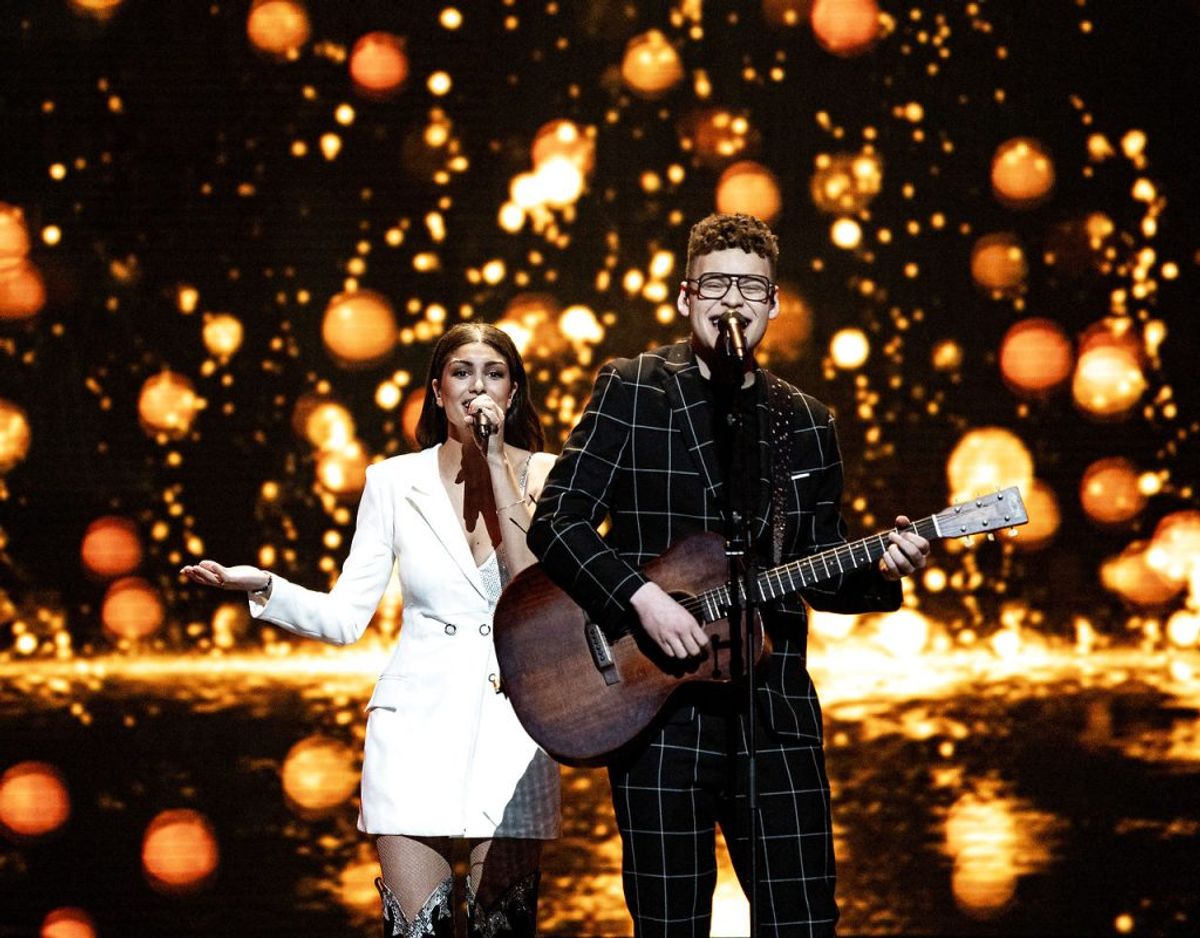 Alle 41 nationer skal spille deres Eurovision-sang, dermed skal Ben & Tan også spille deres sang Yes. Foto: Ritzau Scanpix/ Arkiv