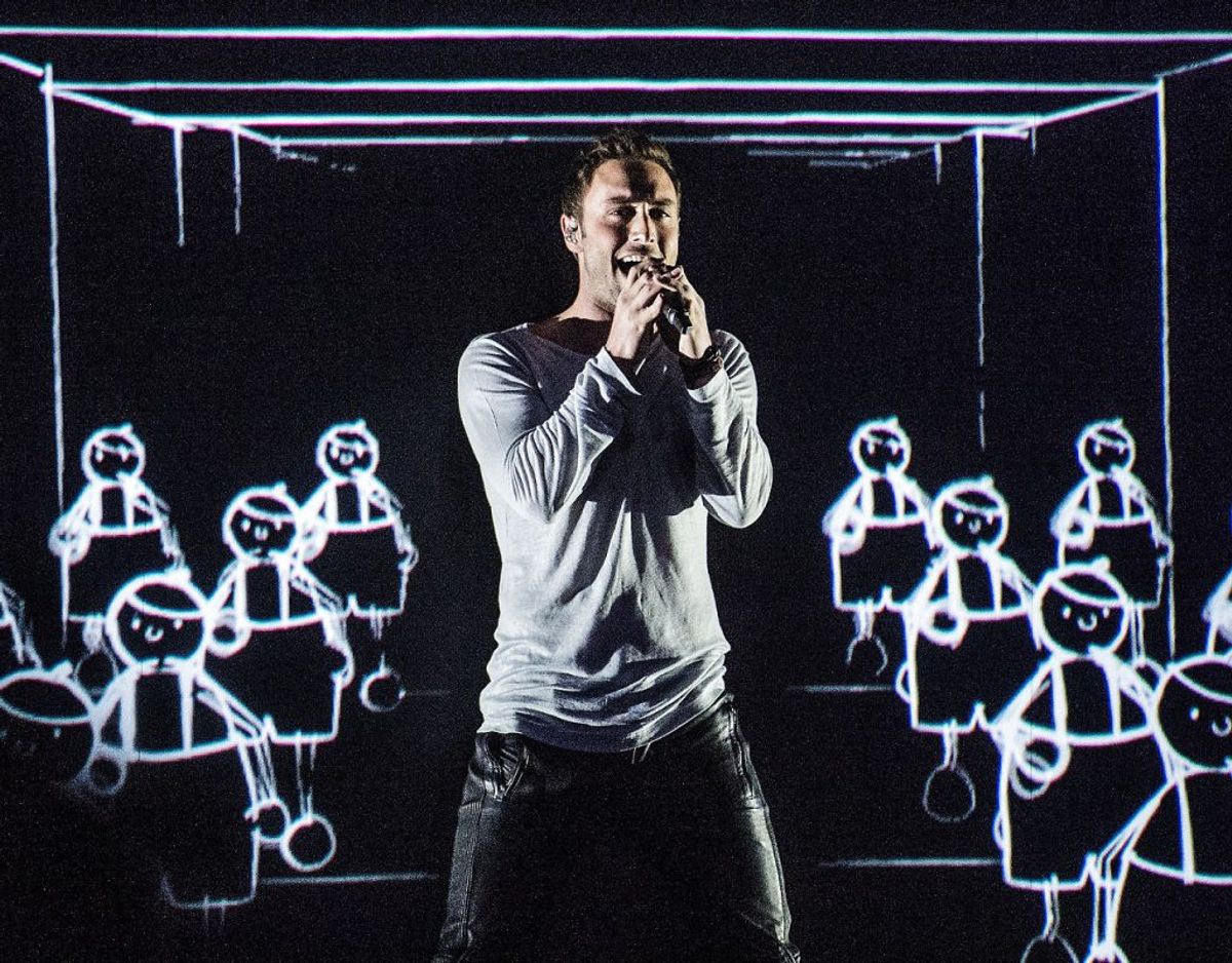 Den svenske vinder af Eurovision i 2015 Måns Zelmerlöw vender også tilbage og spiller hittet Heroes, han vandt med. Foto: Ritzau Scanpix/ Arkiv