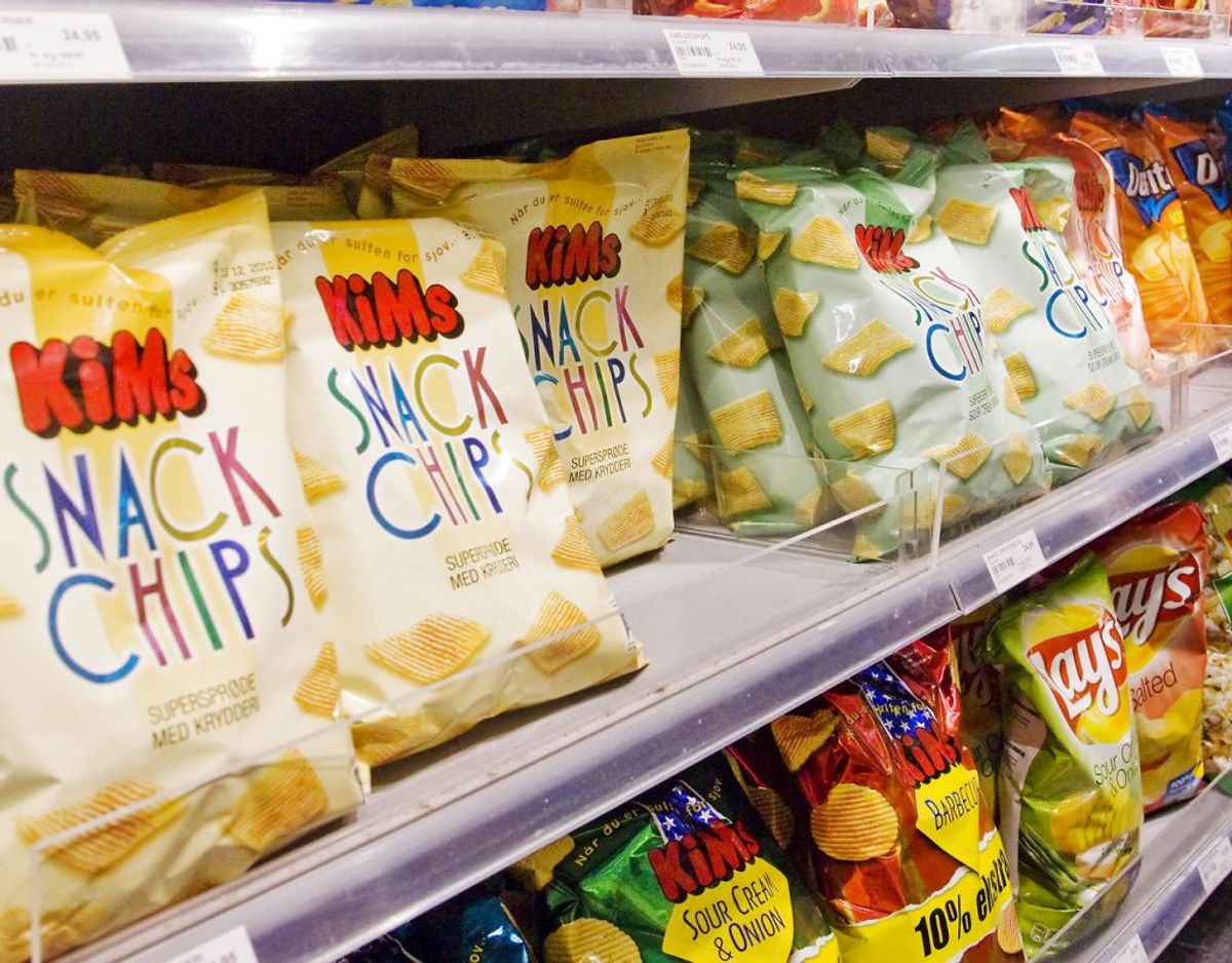 Det lykkedes ikke Kims at patentere deres snack chips. Foto: Scanpix