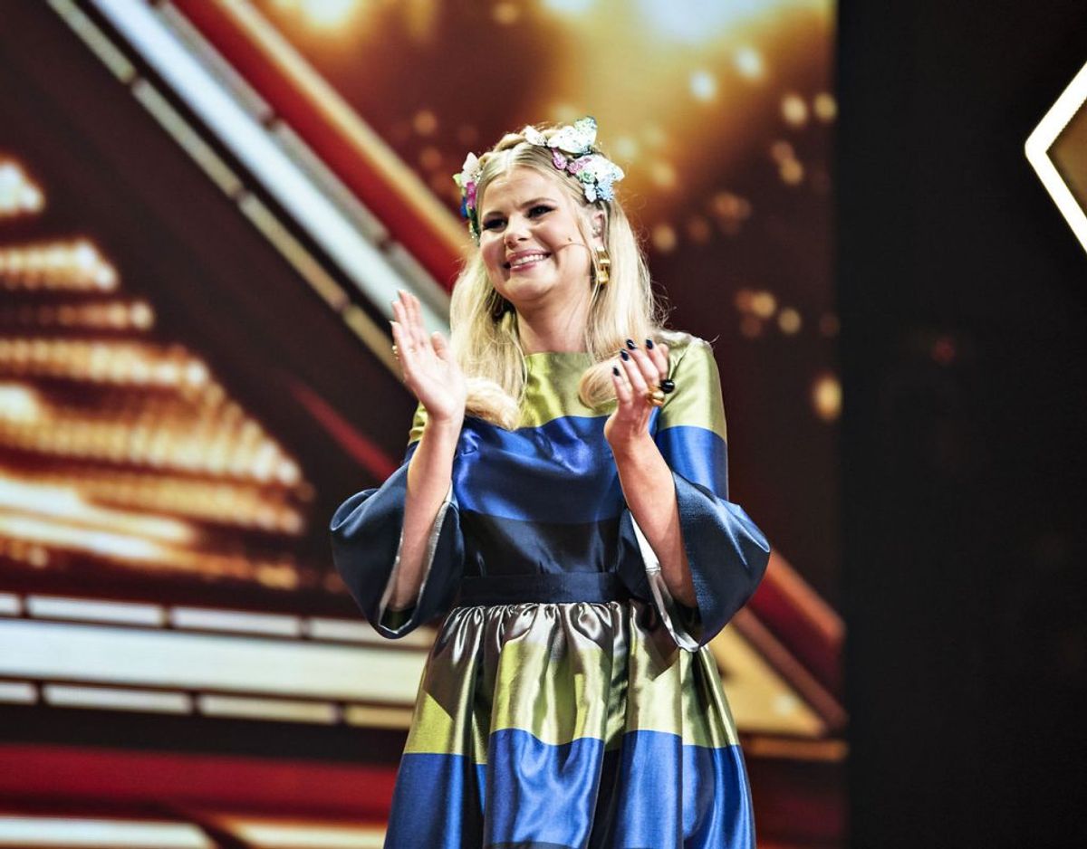 X Factor-værten håber, at kommentarer om at være slank ikke er noget, der fremover bør være en ting. Foto: Ida Guldbæk Arentsen/Scanpix 2017