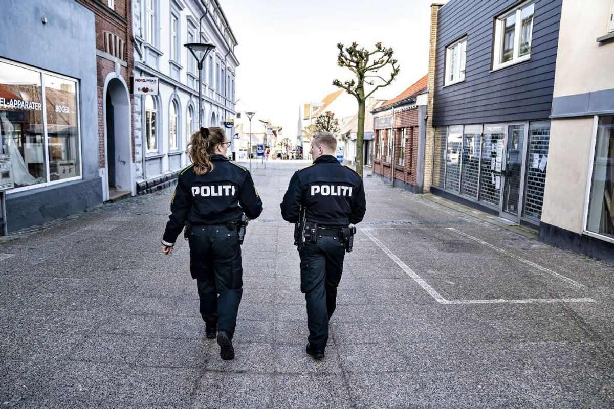 Politiet advarer mod svindlere, der udnytter corona-krisen. KLIK og se, hvordan du kan beskytte dig selv. (Foto: Henning Bagger/Ritzau Scanpix)