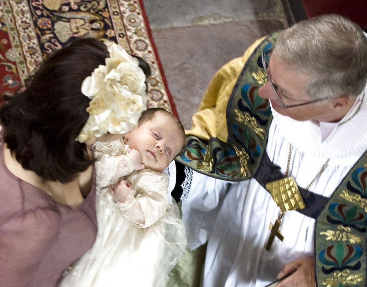 Prinsesse Isabella blev født den 21. april 2007. Hun blev døbt den 1. juli samme år. Foto: Jens Nørgaard Larsen/Ritzau Scanpix