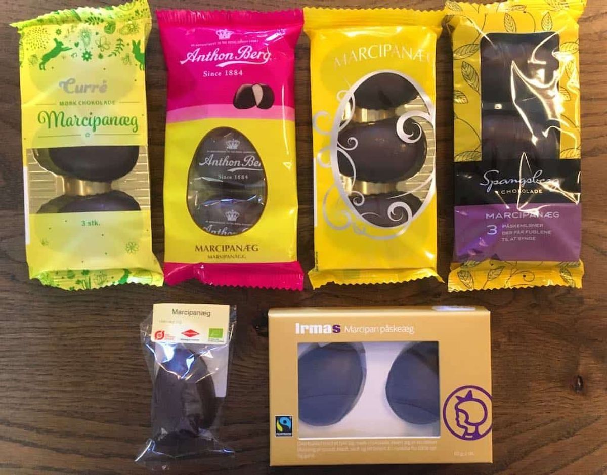 KLIK VIDERE i den store marcipanæg-test. Se hvor mange stjerner de forskellige får – og læs hvorfor. Er du også vild med vinderen? Foto: Madensverden.dk.