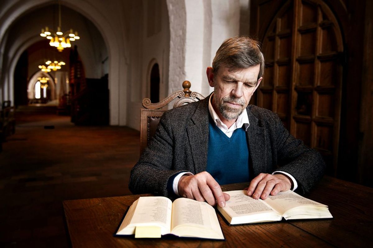 Biskop Peter Fischer-Møller mener ikke, præster skal blande sig i corona-debatten. Foto: Claus Bech/Scanpix.