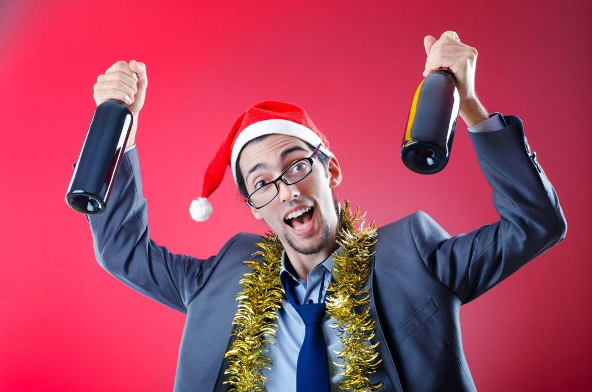 Her er Jens. Han skal til julefrokost. Foto: Colourbox.