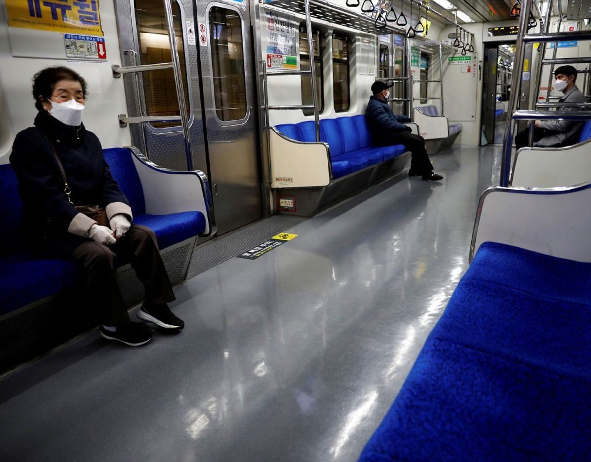 Alle ikke-nødvendige rejser frarådes til Sydkorea: Byen Daegu og provinsen Gyeongbuk Foto: REUTERS/Kim Kyung-Hoon