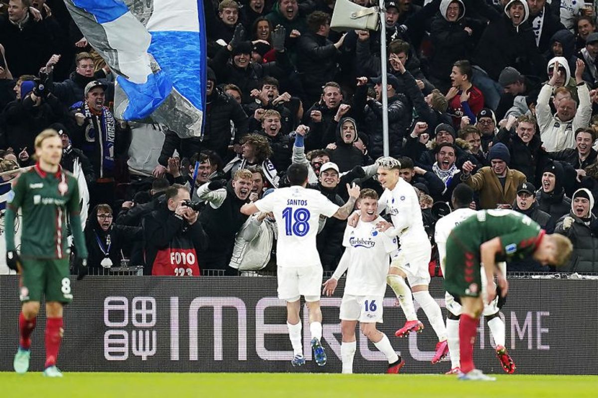 FC København vil desuden spille sin kamp i Europa League 12. marts mod Istanbul Basaksehir uden tilskuere i Parken. Foto: Scanpix