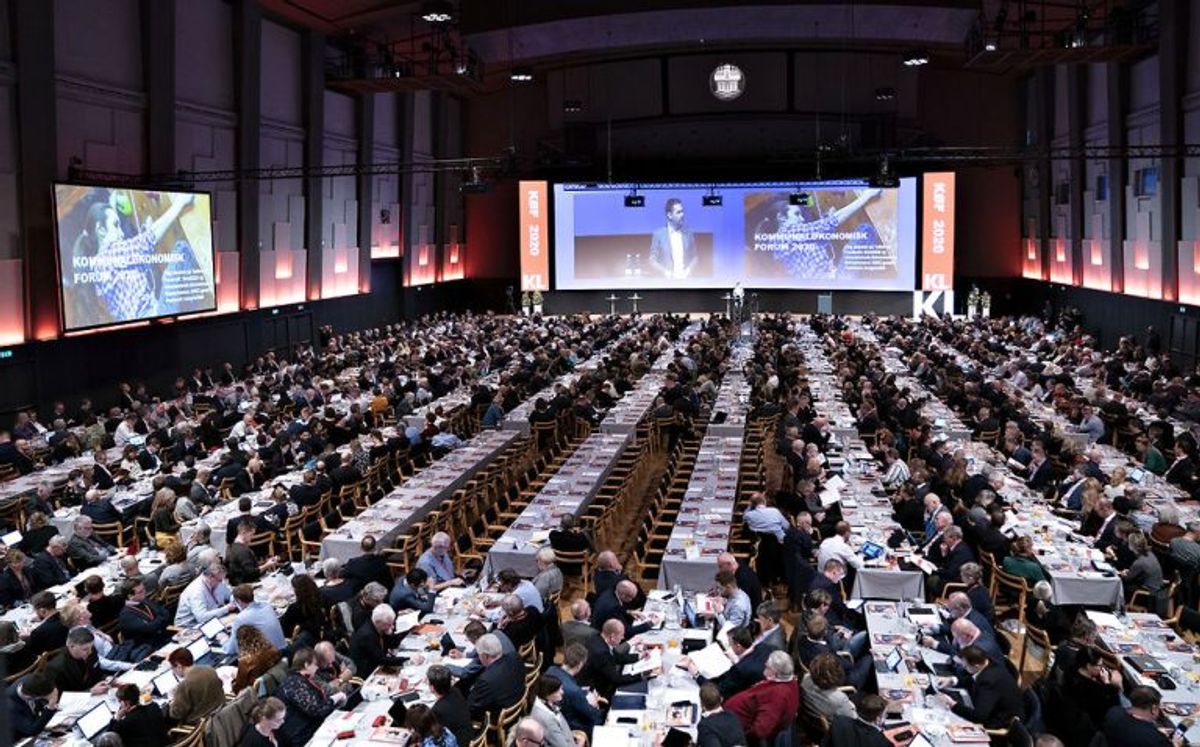 Kommunalpolitisk Topmøde 2020, der skulle afholdes i Aalborg senere i marts, bliver aflyst. Her skulle 1500 mødes. Foto: Scanpix