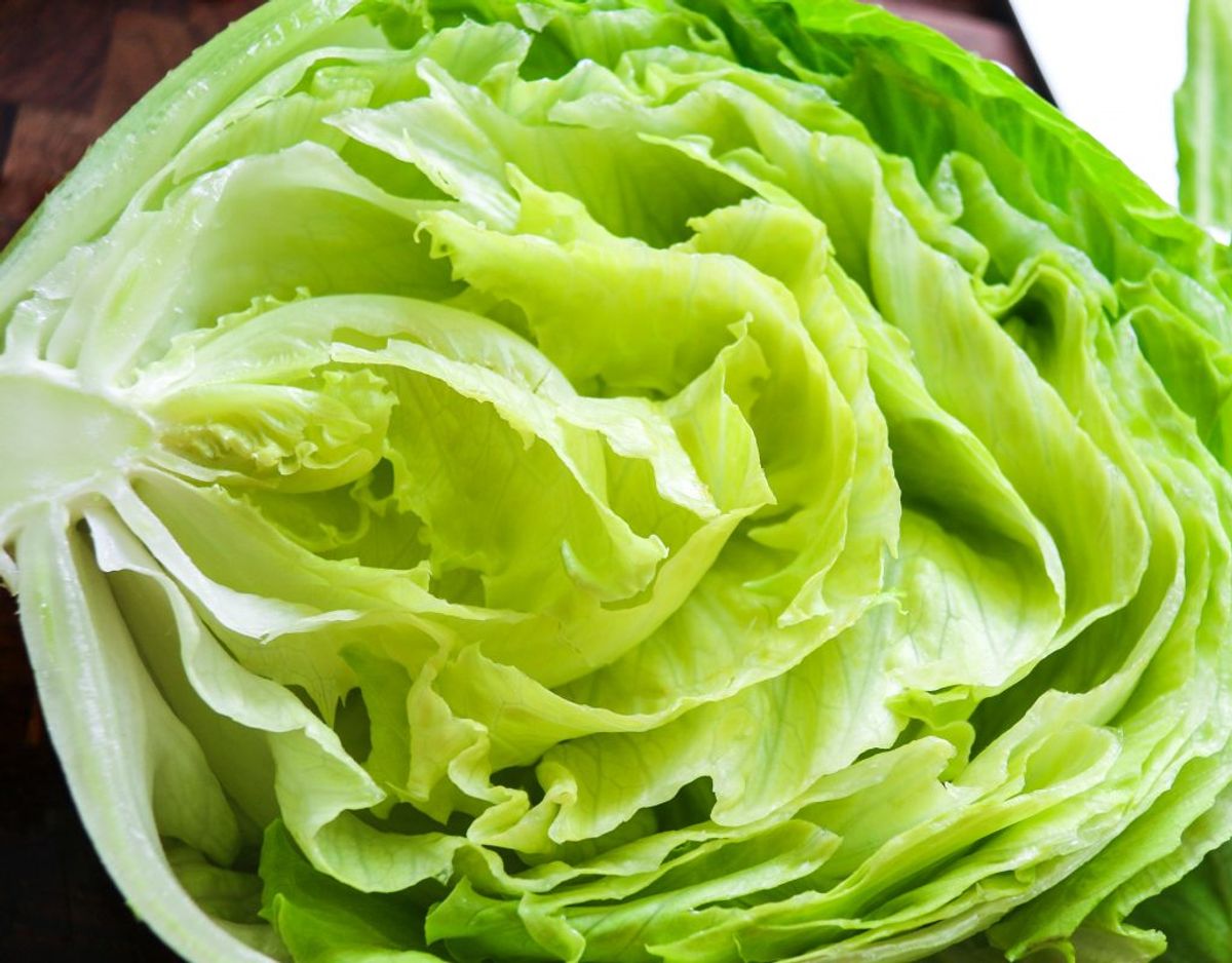 Det er vigtigt, at du skyller salat, inden du spiser det råt. Genrefoto.