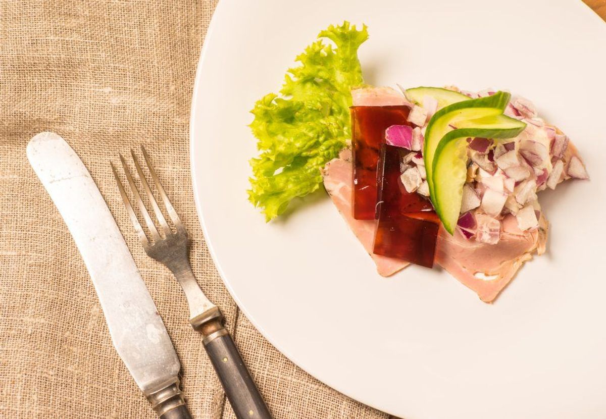 Smørrebrød kan give den frygtede sygdom på grund af pålægget. Foto: Colourbox