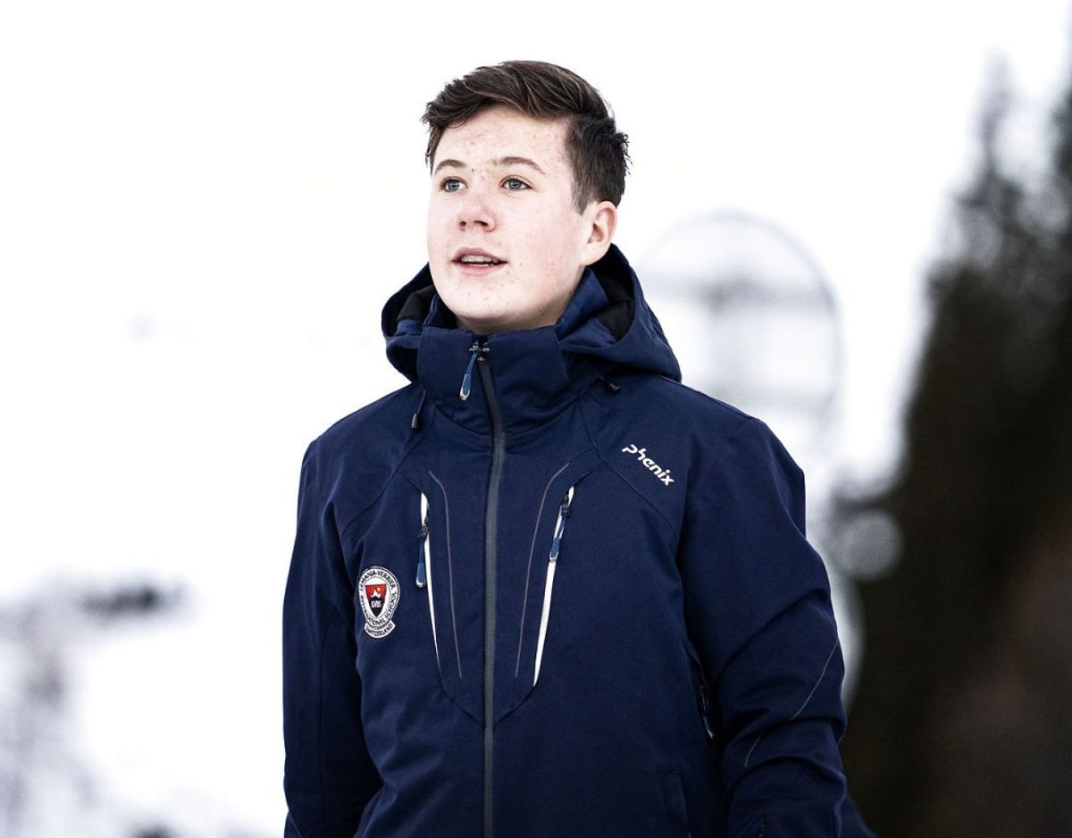 Kronprinsparrets børn starter i skole i Verbier. Foto: Ida Guldbæk Arentsen/Ritzau Scanpix