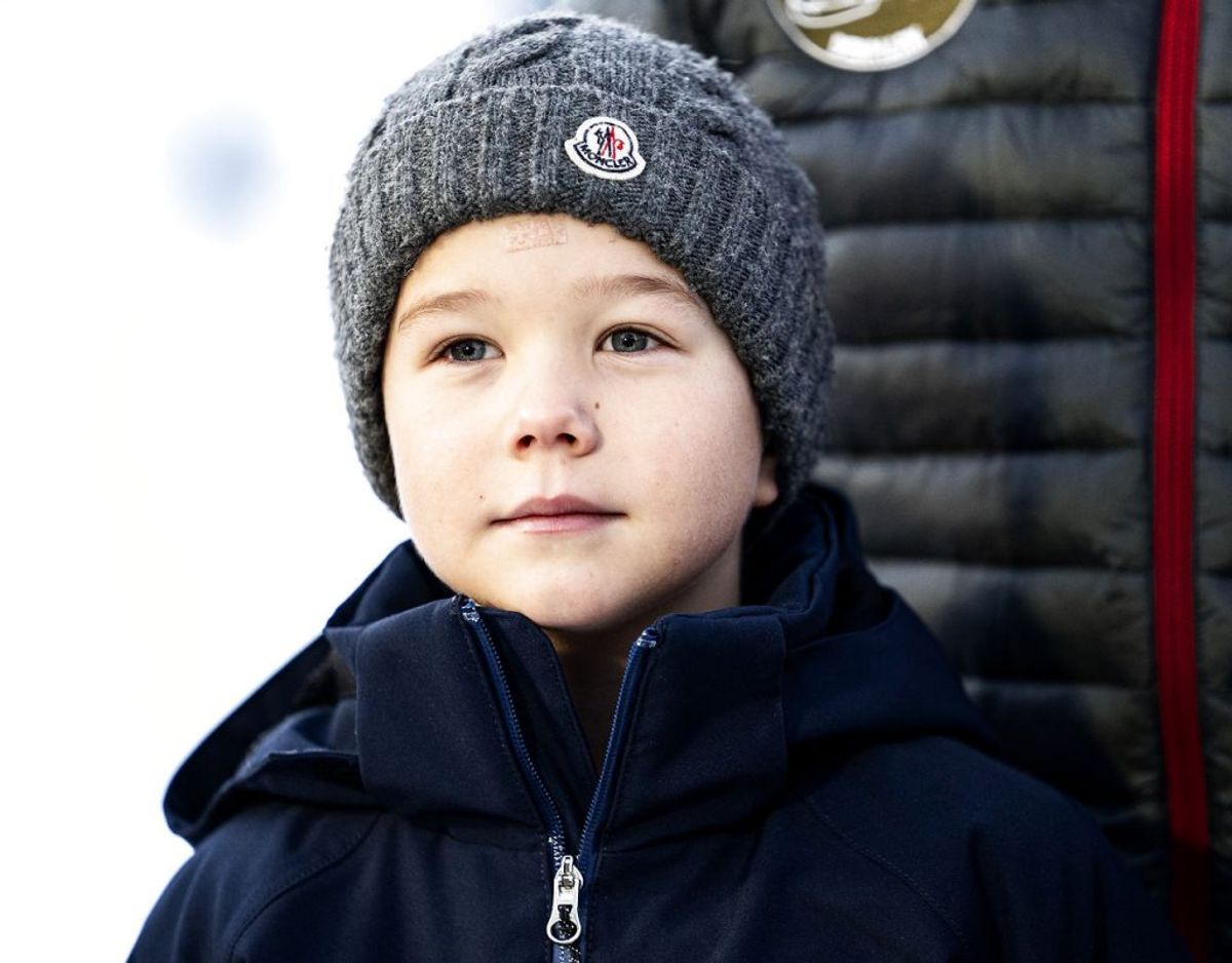 Kronprinsparrets børn starter i skole i Verbier. Foto: Ida Guldbæk Arentsen/Ritzau Scanpix