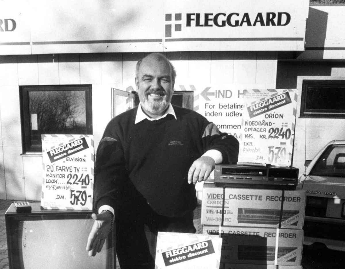 Købmand Hans Frede Fleggaard. (Foto: Claus Fisker/Ritzau Scanpix)