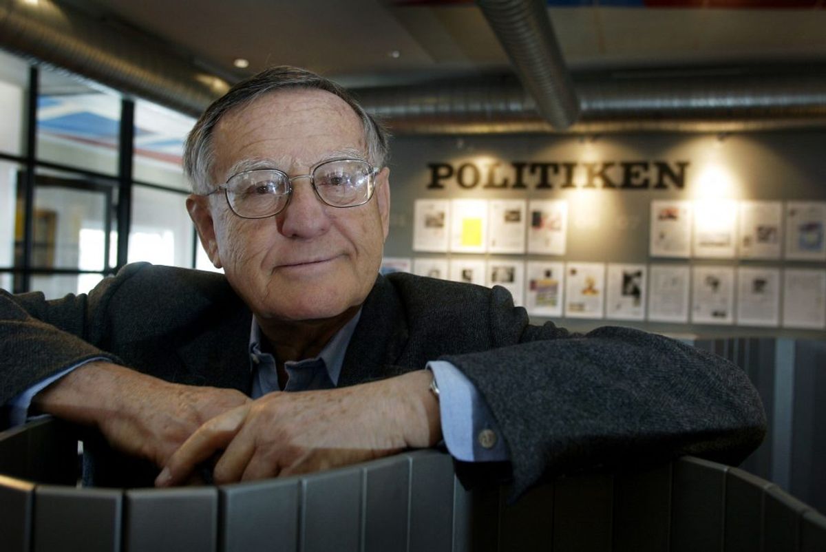 Herbert Pundik, Politikens tidl. chefredaktør. (Foto: Carl Redhead/SCANPIX NORDFOTO 2003)