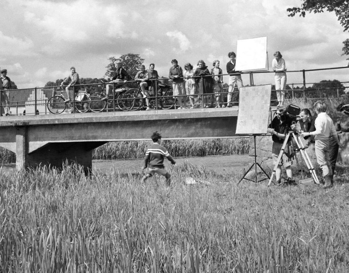 I 1959 blev spillefilmen om den 12-årige dreng Paw nomineret. Filmen Paw var instrueret af Astrid Henning-Jensen. Kilde: Dansk Filminstitut Foto: Scanpix